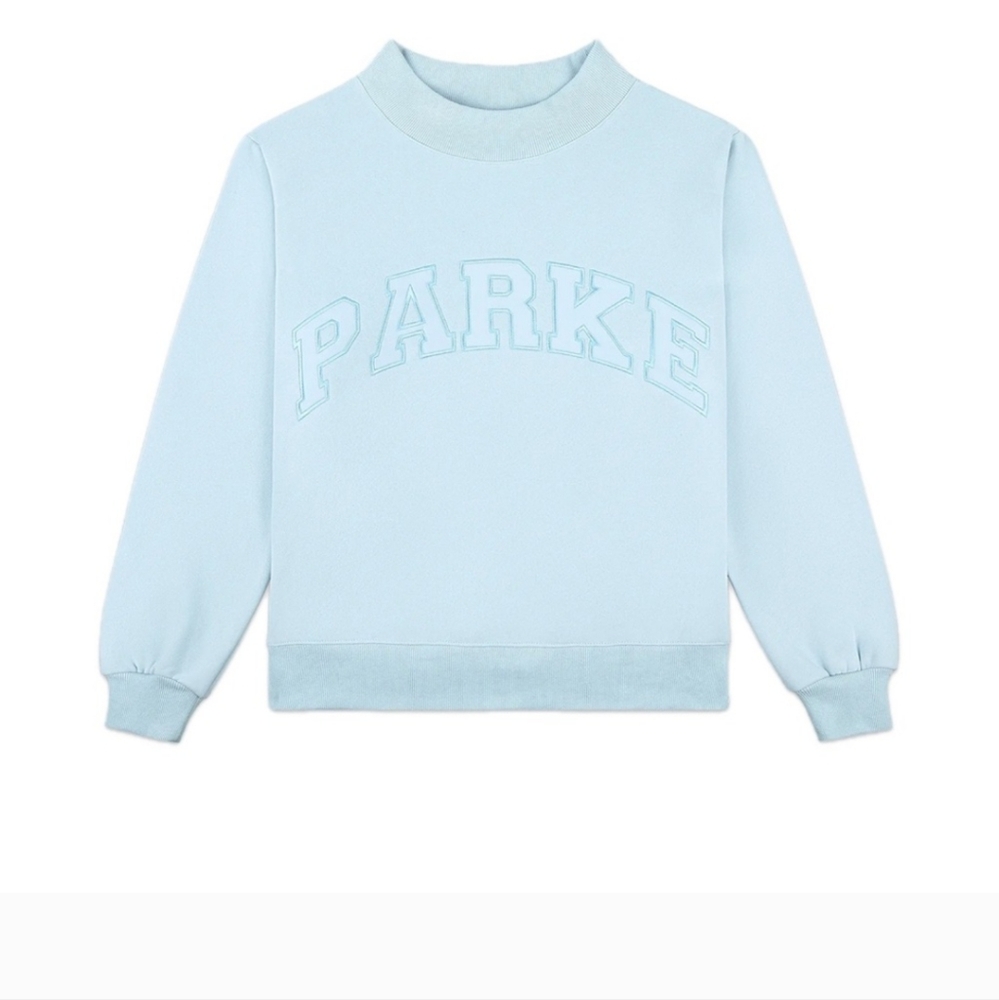 LOOKING FOR Parke Light Blue Crewneck Sweatshirt